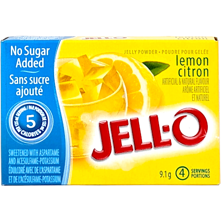 Jello Jelly Powder- Lemon